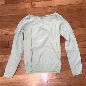 Light green sweater